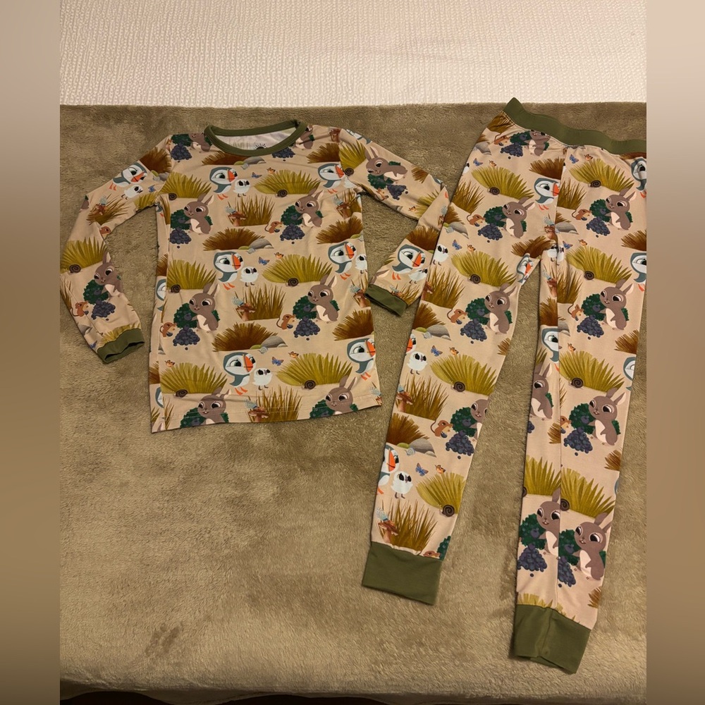 Puffin Rock Ploom Baby bamboo pjs 7/8